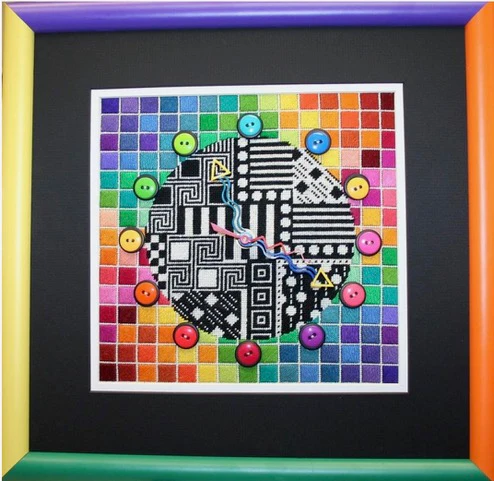 2339 Rainbow Clock & clockworks - Image 2