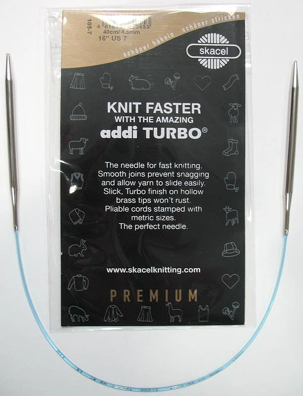 Addi Turbo (US 000 - US 5) Circular Knitting Needle