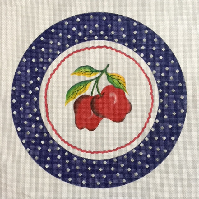 Apples on Plate (C-575)