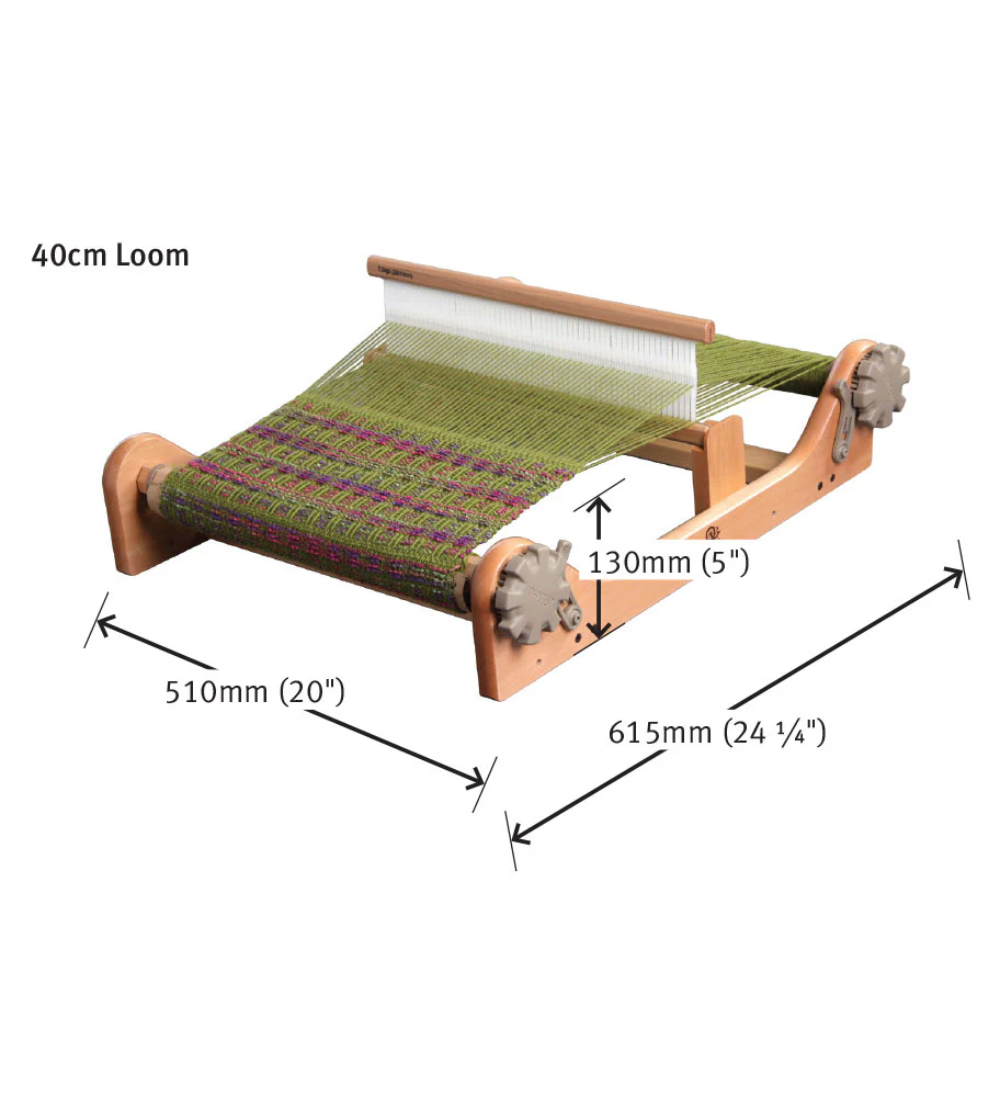Ashford 16" Rigid Heddle Loom (40cm) - Includes Second Heddle Kit