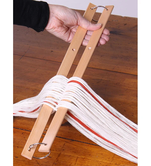 Ashford SampleIt Loom Warp Cross Stick