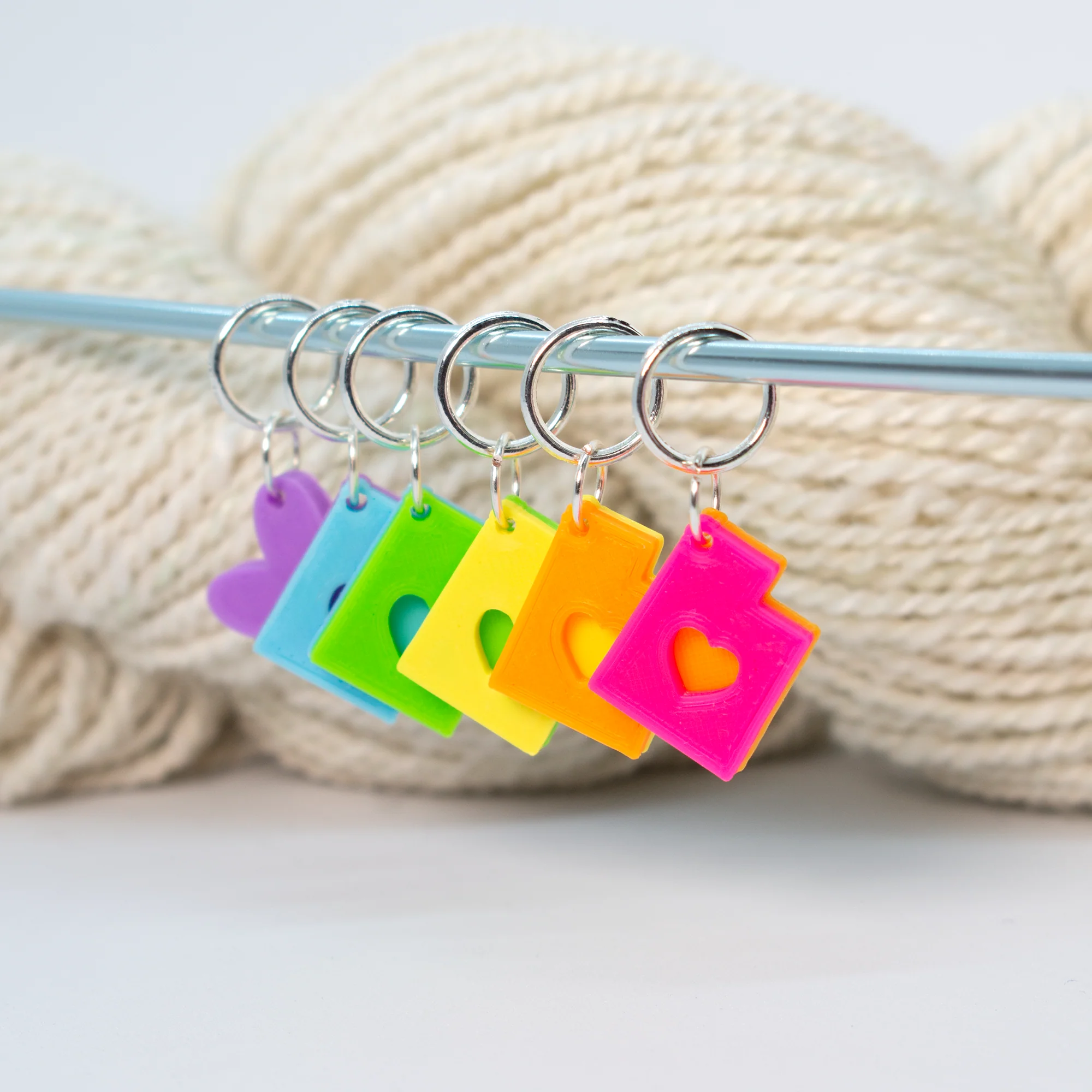 Beehive Love Utah Stitch Markers