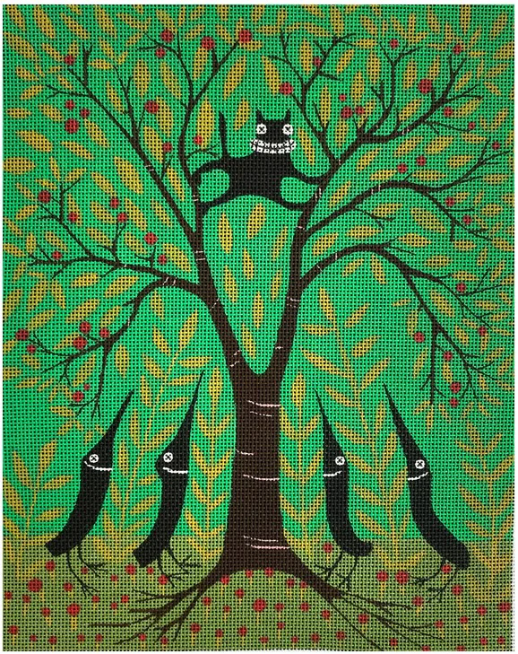 Cat in Tree (M-2258)