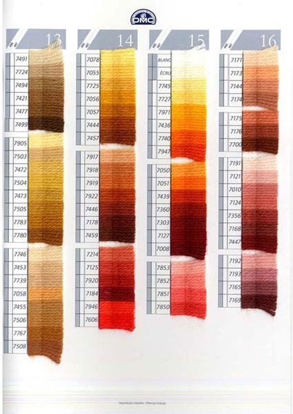DMC Tapestry Wool (Color # 7153 - 7337) - Image 5