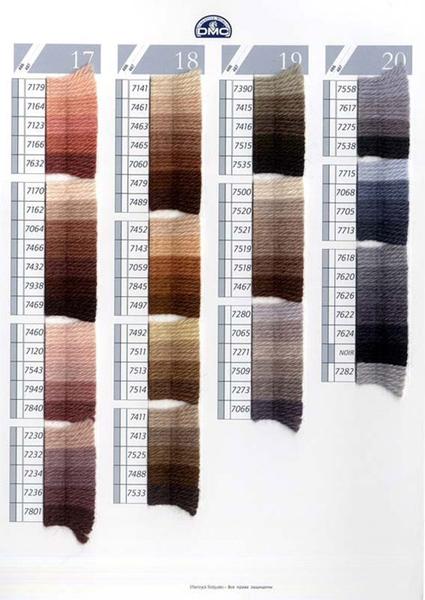 DMC Tapestry Wool (Color # 7153 - 7337) - Image 6
