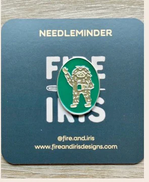 Fire & Iris Needle Minder - Image 3