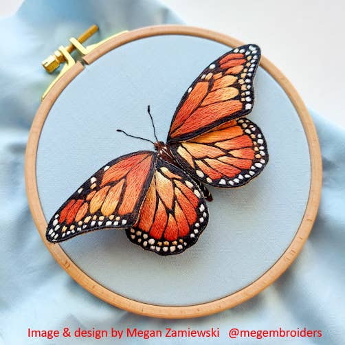 Nurge Beech Embroidery Hoop: 6/16th" wide hoops in various diameters - Image 10