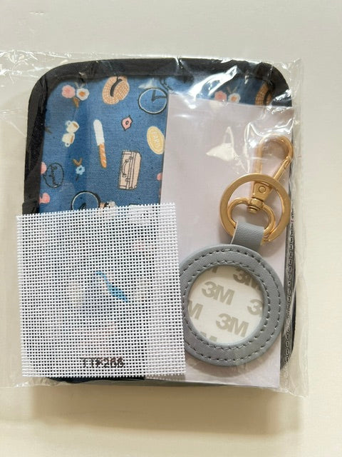 Planet Earth Self-Finishing Leather Key Fob Kit