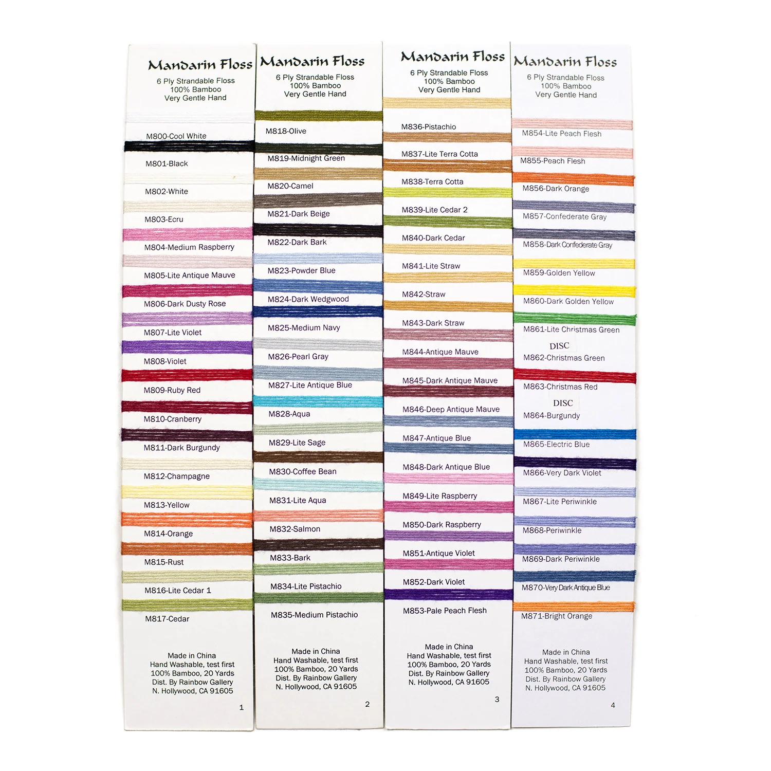 Mandarin Floss* (Color # 872 - 919) - Image 3