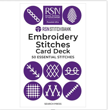 RSN Stitch Bank: The Embroidery Stitches Card Deck