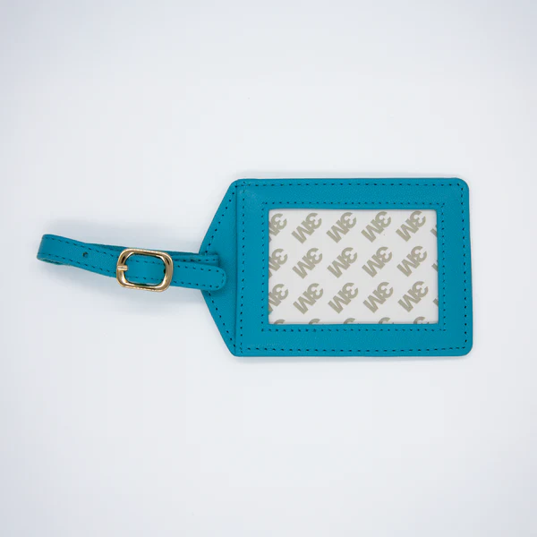 Planet Earth Self-Finishing Leather Luggage Tag - Image 3