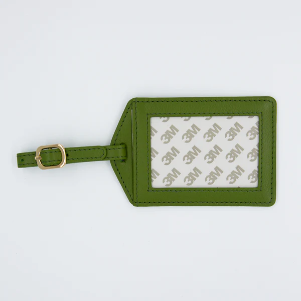 Planet Earth Self-Finishing Leather Luggage Tag - Image 4
